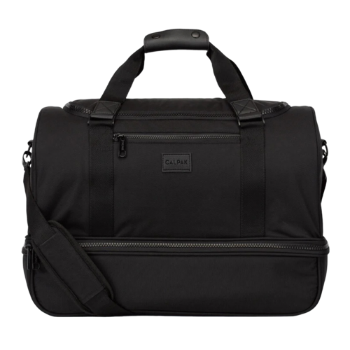 CALPAK Stevyn Duffel Bag with Shoe Compartment - DST7019-BLACK.png